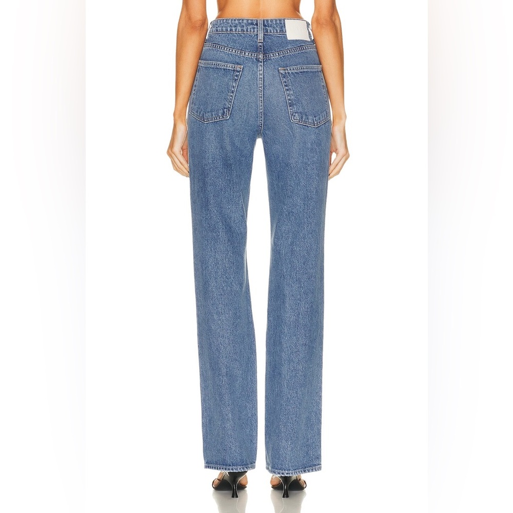 GRLFRND The Melanie High Rise Boot Cut in Lovers Lane (EUC) - Picture 3 of 16